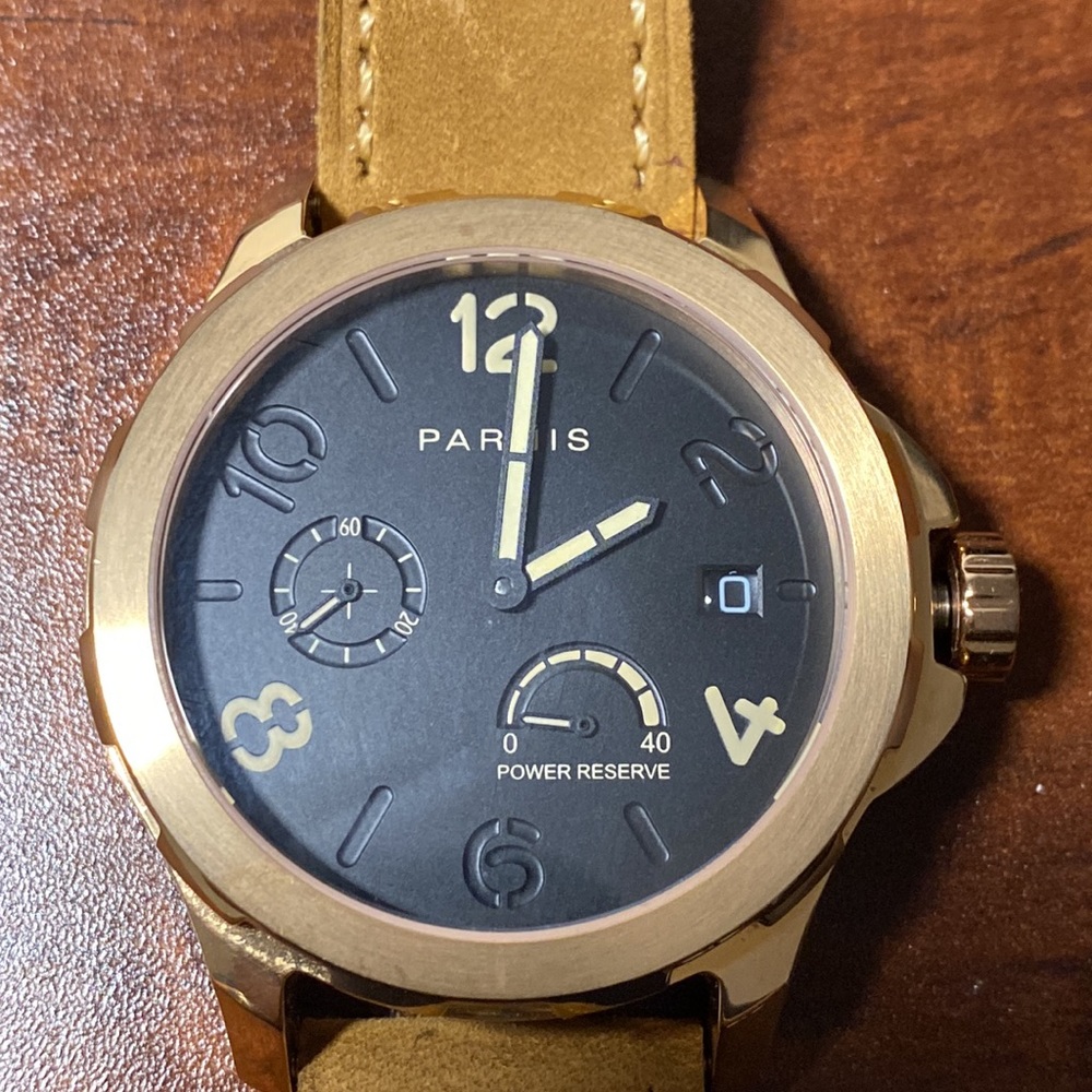 Parnis mens watch